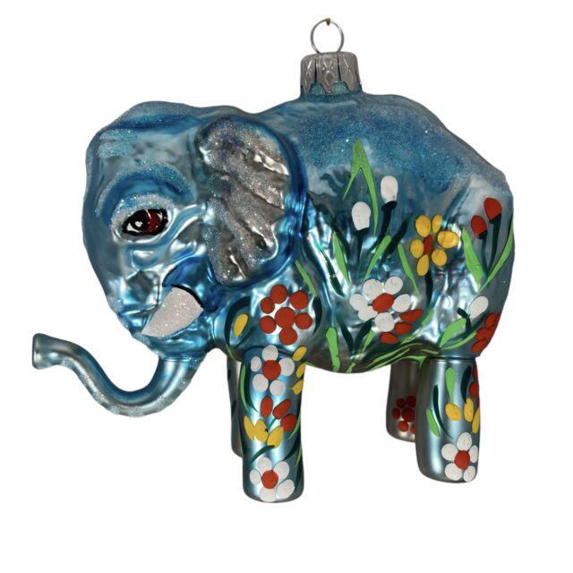 elephant, afrika, christmas, animal ornament