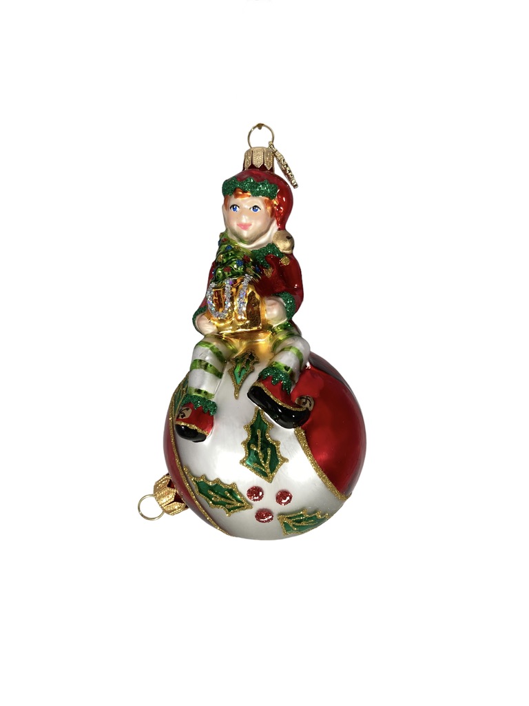 elf on a bauble