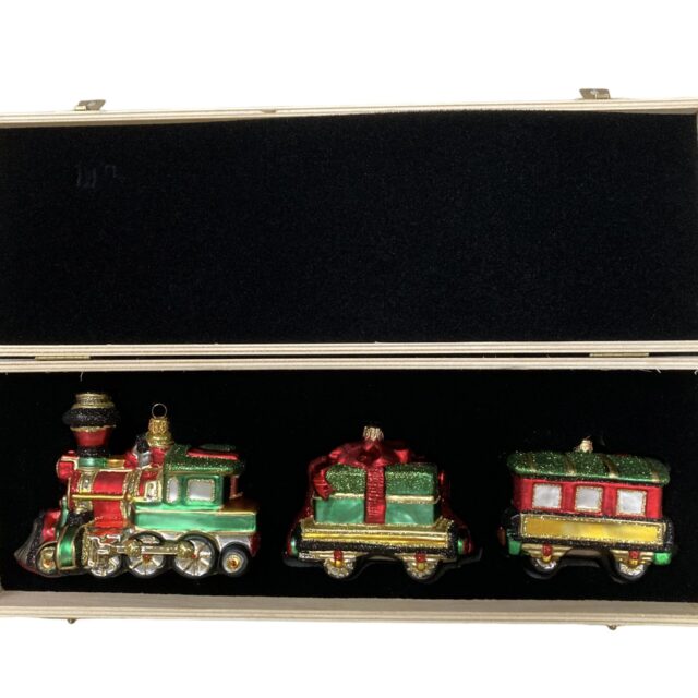 christmas train - set