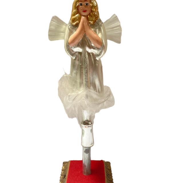 angel, engel, kerstboom, christmastree, kerstboompiek, christmastreetopper, santaclaus, kerstman, christmasdecorations, kerstversiering, xmas, xmastoys, holidaydecoration, glassornament, glazen kerstballen, made in europ, christmasshop, kerstwinkel, giftshop, geschenkidee, nostalgia, wiehnachten, weihnachtsdeko, natal, navidad, decorationdenoël,