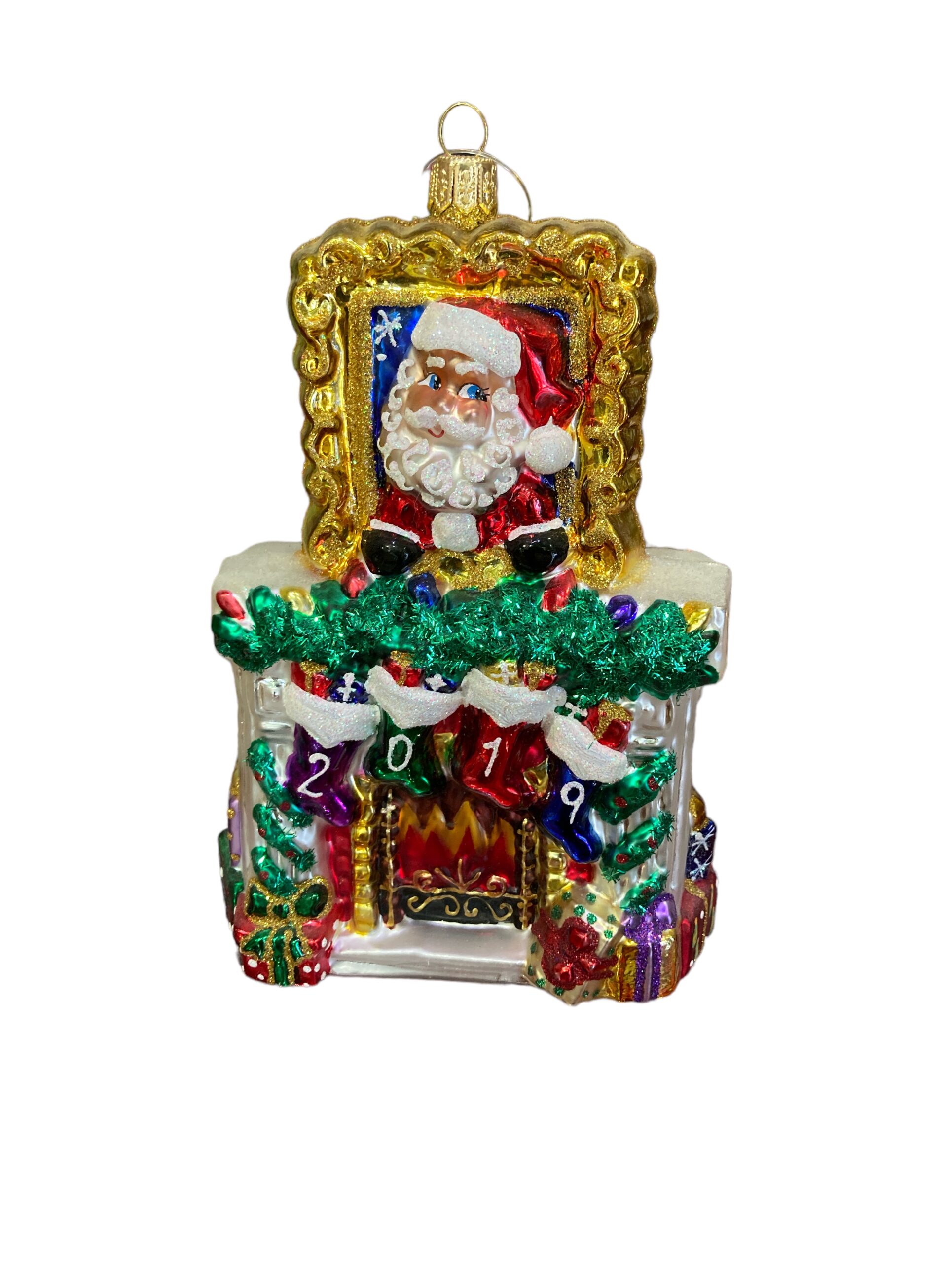 Santa Claus, kerstman, 2018, vintage christmas, retired ornaments, Christopher Radko ornaments, kerst, christmas, glass ornaments, christmas nostalgie, bag of gifts, naugthy and nice,