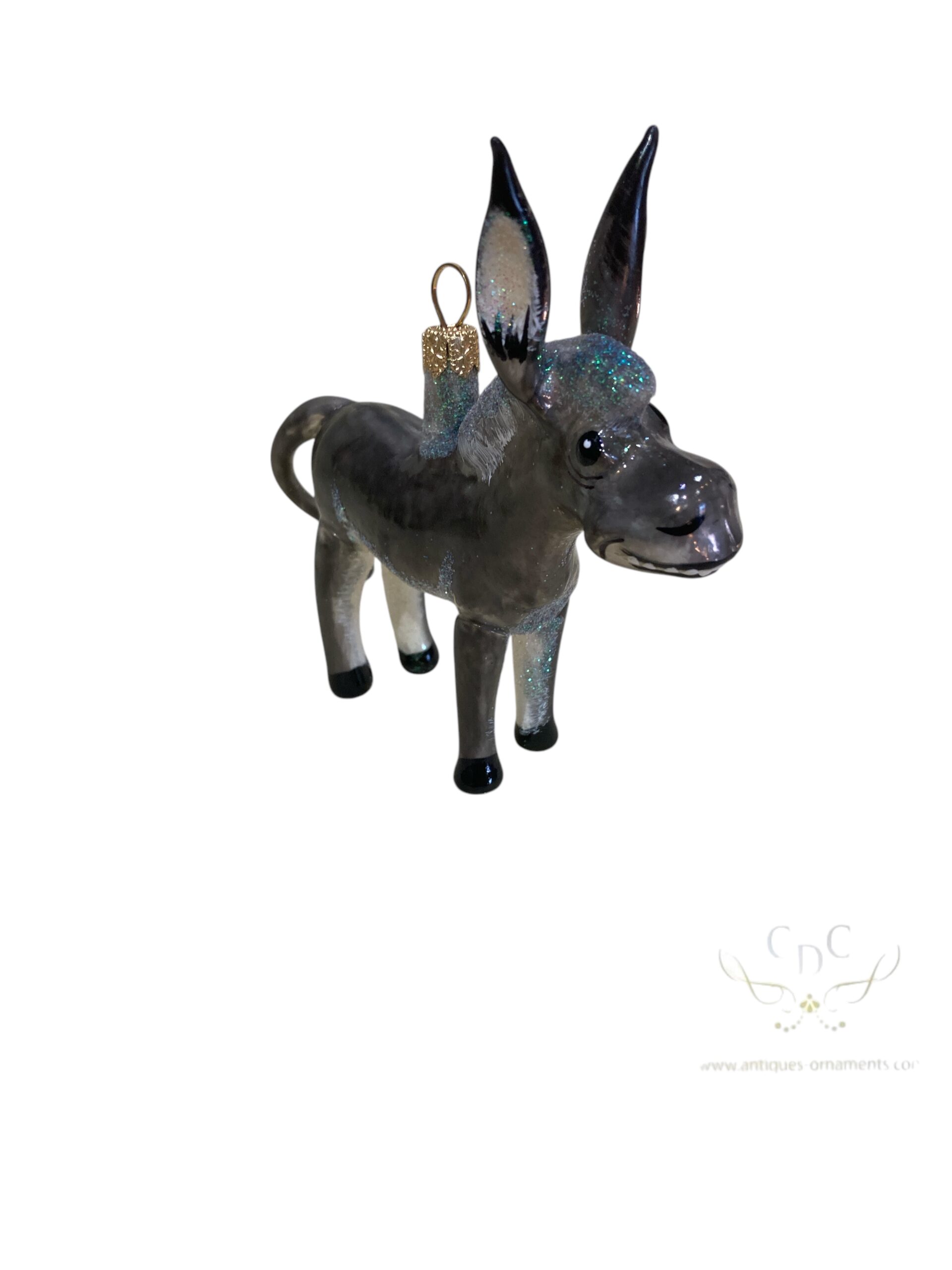 donkey, ezel, farm animal, boerderijdier, animal, dier, nature, natuur, endangered species, christmas, kerst, christmastree, kerstboom, santaclaus, holiday season, chirrtmasdecoration, kerstversiering, glassornament,