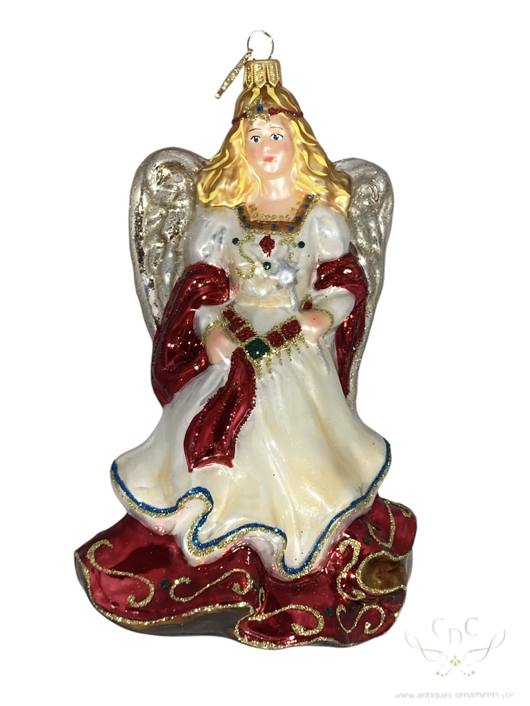 nostalgic christmas decoartion, nostalgie kerstdecoatie, angel, engel, guardian angel, beschemengel, kerstengel, chrsitmas angel, christmas kerst, kerstversiering, kerstbom, chrstmastree, santa Claus, kerstman, huras ornaments, glass ornaments, made in europe, made in poland, glazen kerstdecoraties